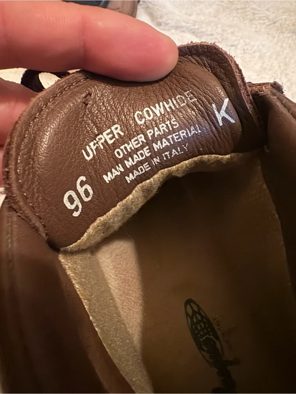 New Vasque Made In Italy Skywalk Brown Leather Suede Hiking Boots Gore-Tex 8  M